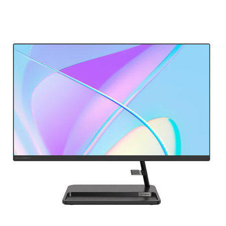 联想（Lenovo） AIO 520-24一体机电脑24寸微边框高性能商务办公家用网课 台式电脑主机  （无线键鼠）